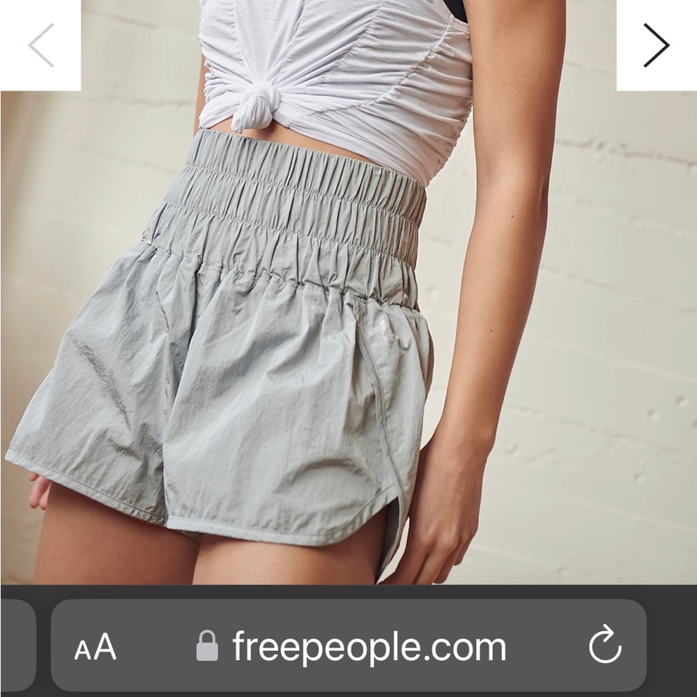 Grey Free People Shorts